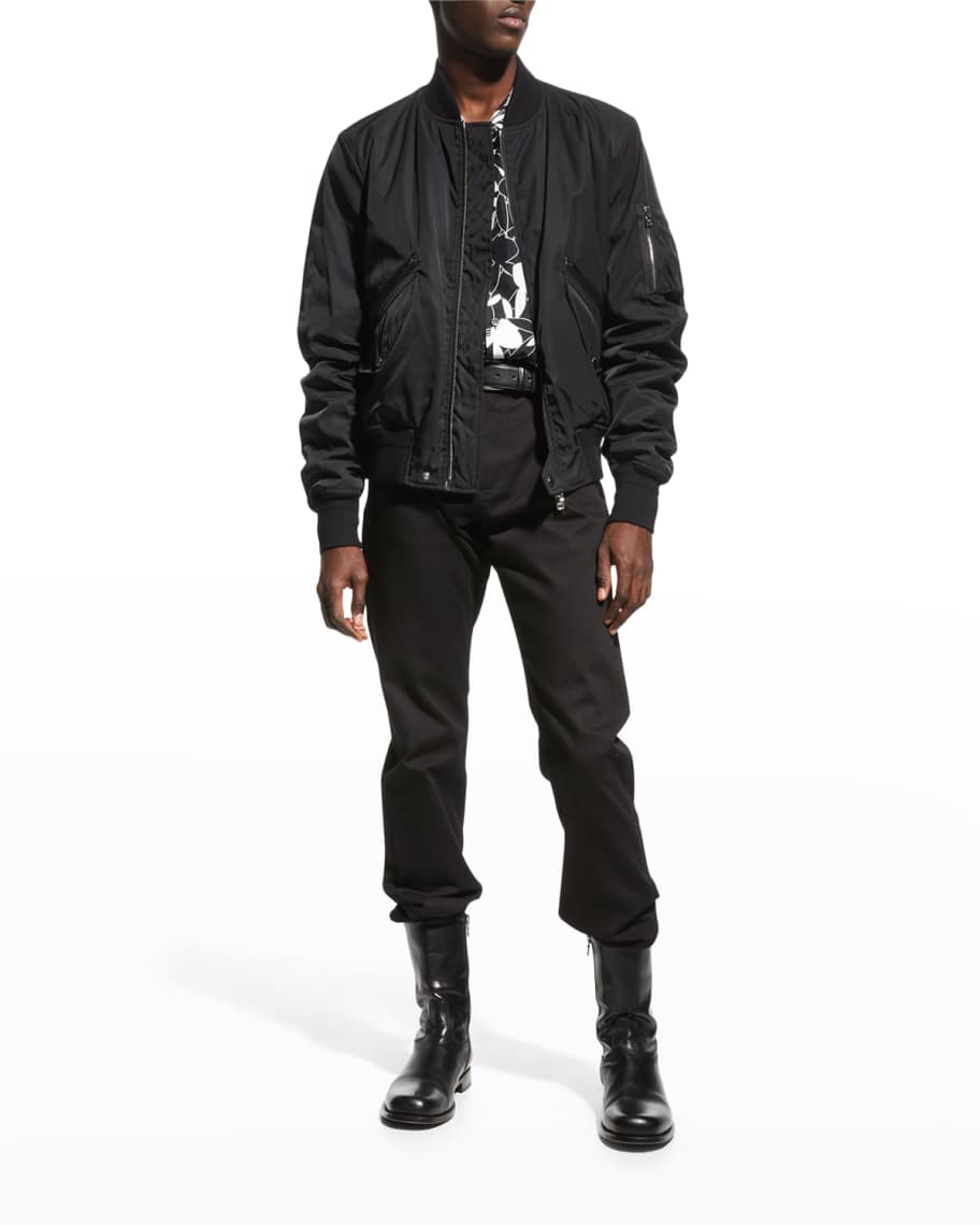 Amiri silk bomber jacket sales