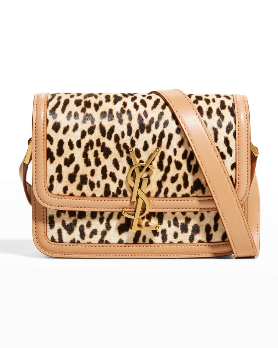 Ysl leopard bag sales