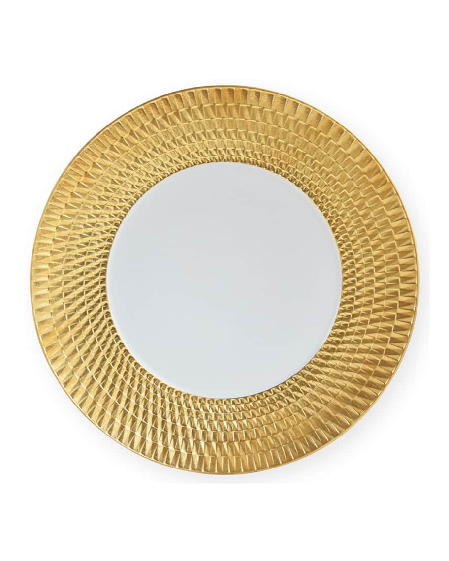 Bernardaud Twist Gold Dinner Plate, 10.6