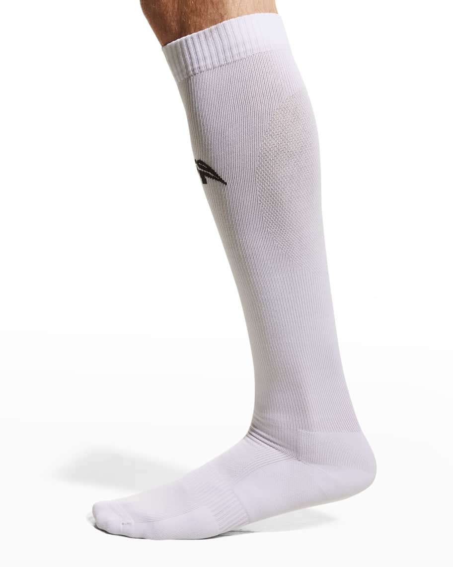 Off white soccer socks clearance