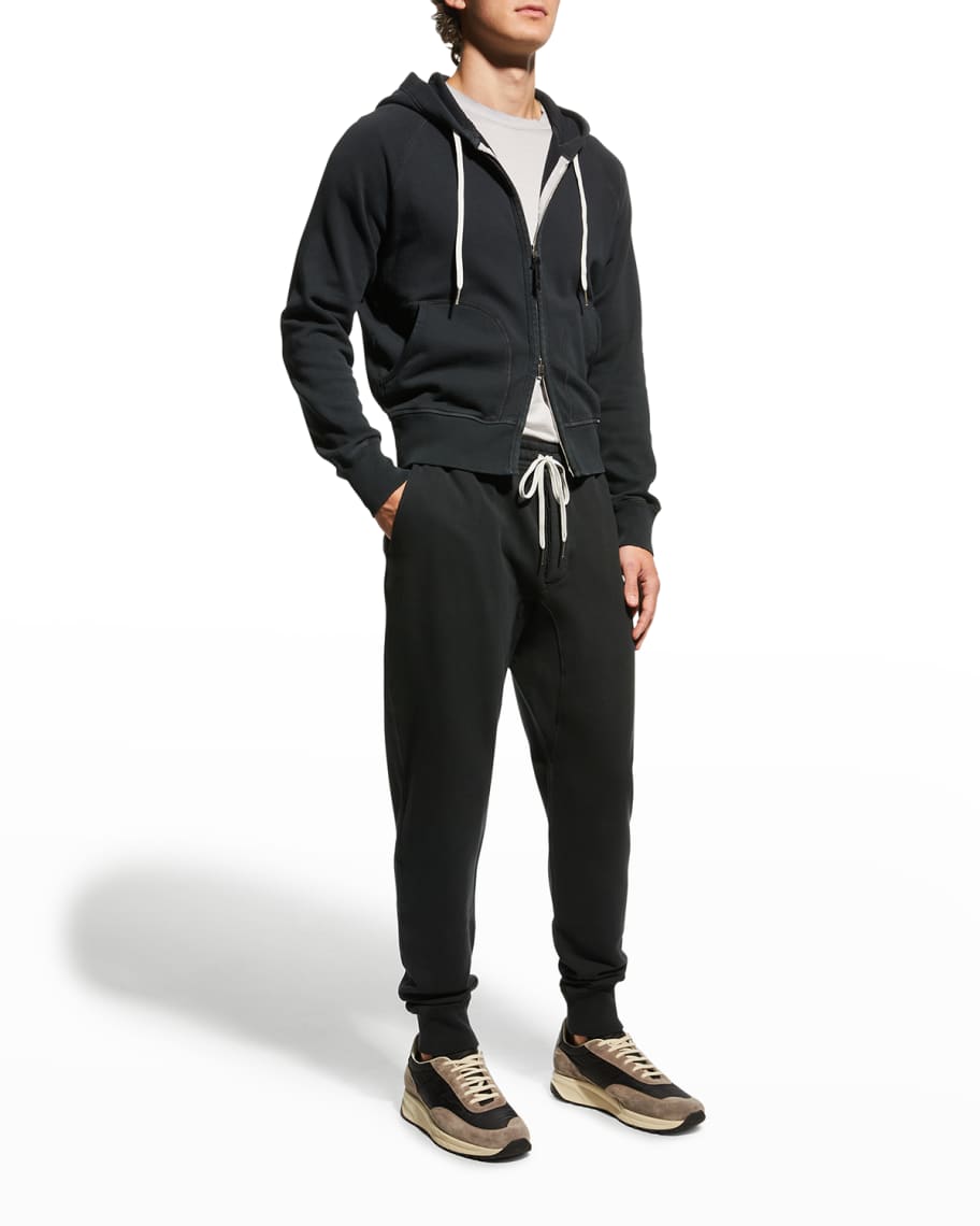 TOM FORD Men's Garment-Dyed Hoodie | Neiman Marcus