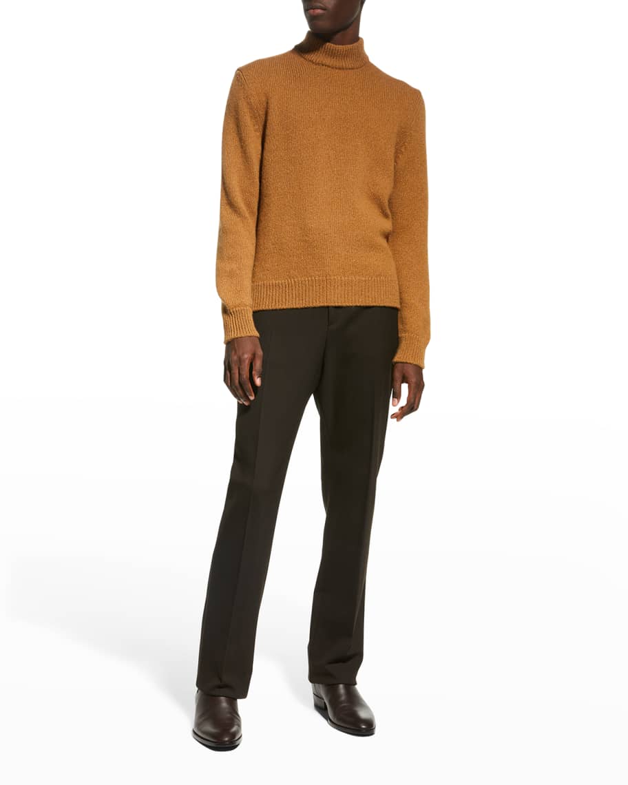 TOM FORD Men's Cashmere-Wool Turtleneck Sweater | Neiman Marcus
