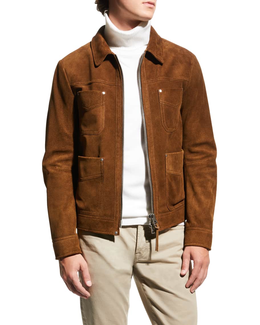 Tom ford suede field jacket discount