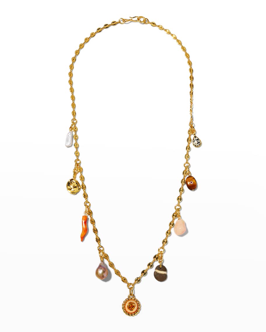 Lizzie Fortunato Lucky Charm Necklace Neiman Marcus