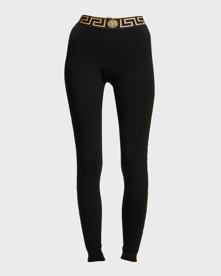 Versace Leggings La Greca 42 IT at FORZIERI Canada