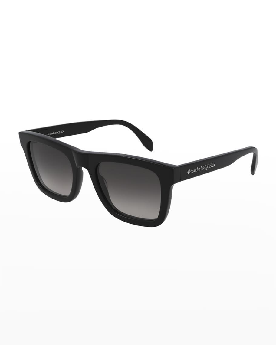 Alexander McQueen Men's AM0301S Selvedge Cimosa Sunglasses | Neiman Marcus