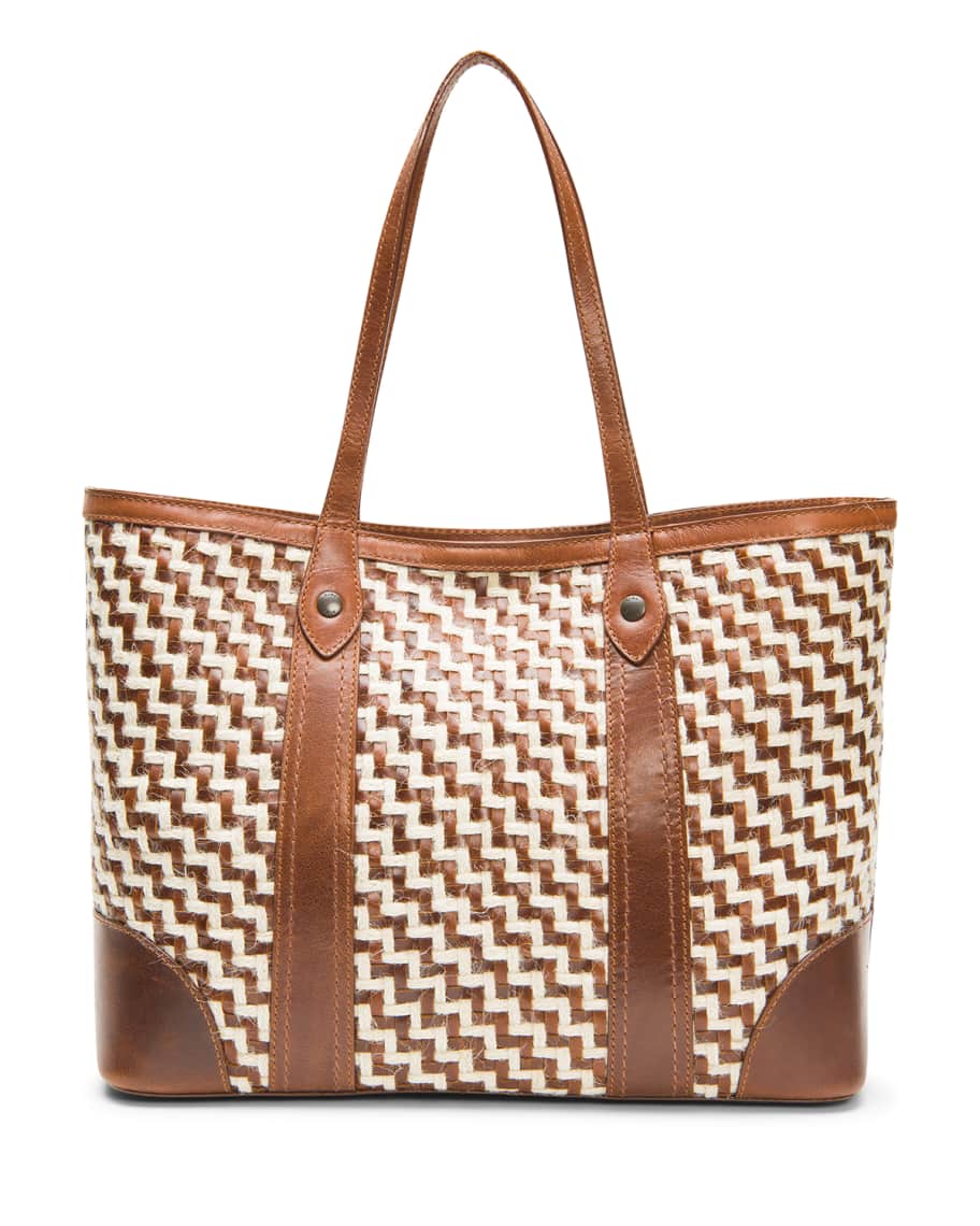 Frye melissa woven shopper hot sale