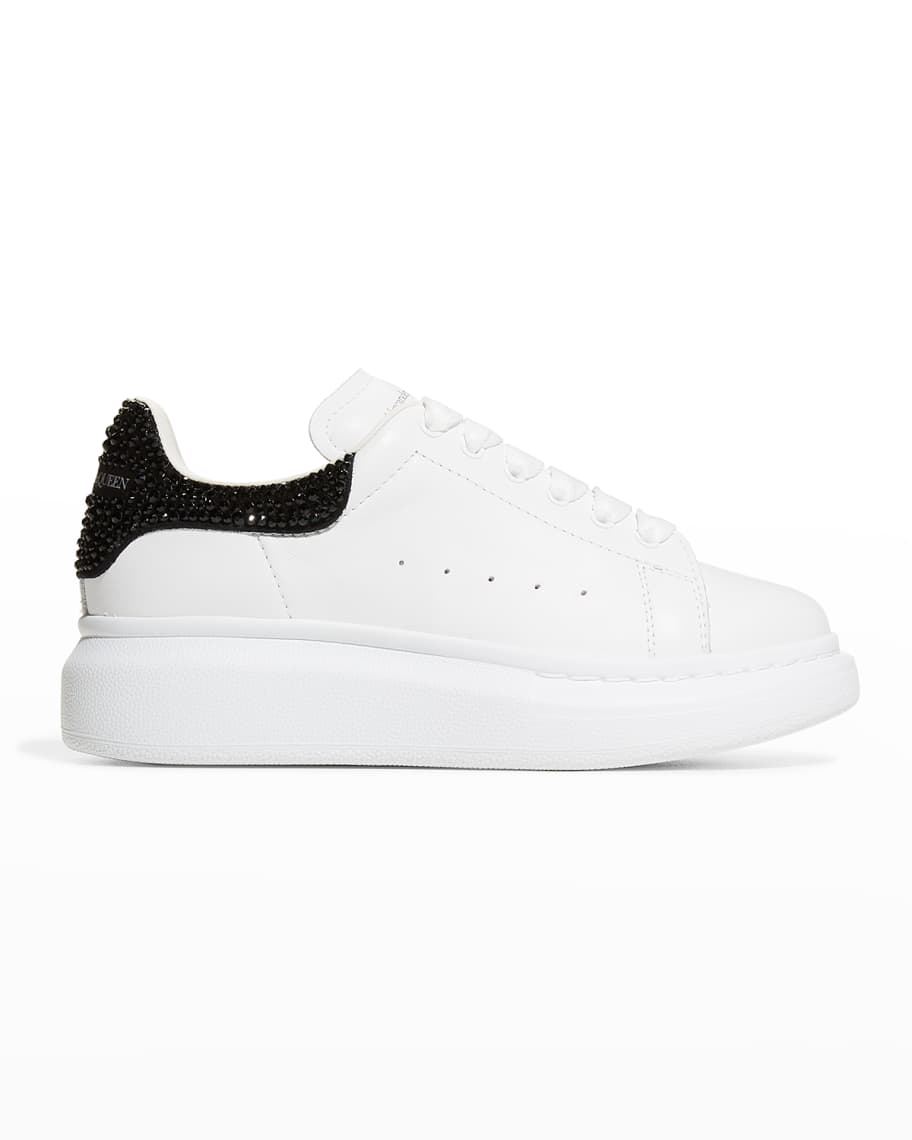 Alexander McQueen Oversized Sneakers in White & Luminous Orange