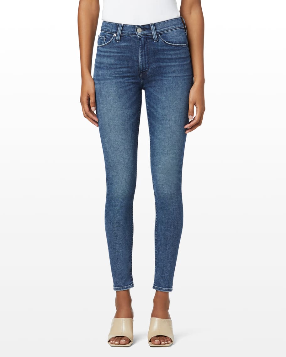 Hudson Barbara High-Waist Super Skinny Jeans | Neiman Marcus