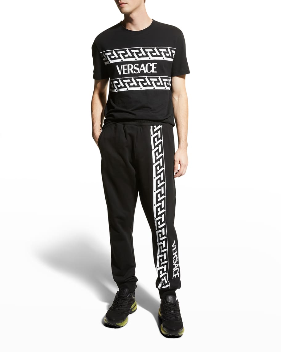 Versace Men s Greca Logo Sweatpants Neiman Marcus