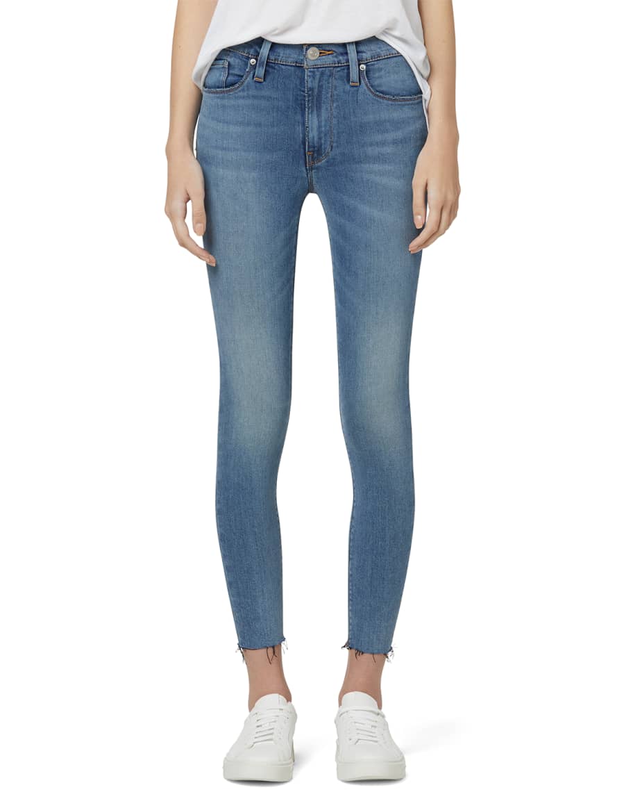 Hudson Barbara High-Waist Super Skinny Jeans | Neiman Marcus