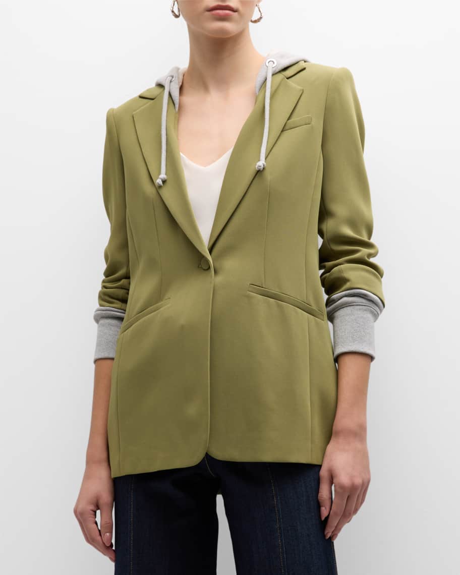 Image 3 of 6: Hooded Khloe Jacket