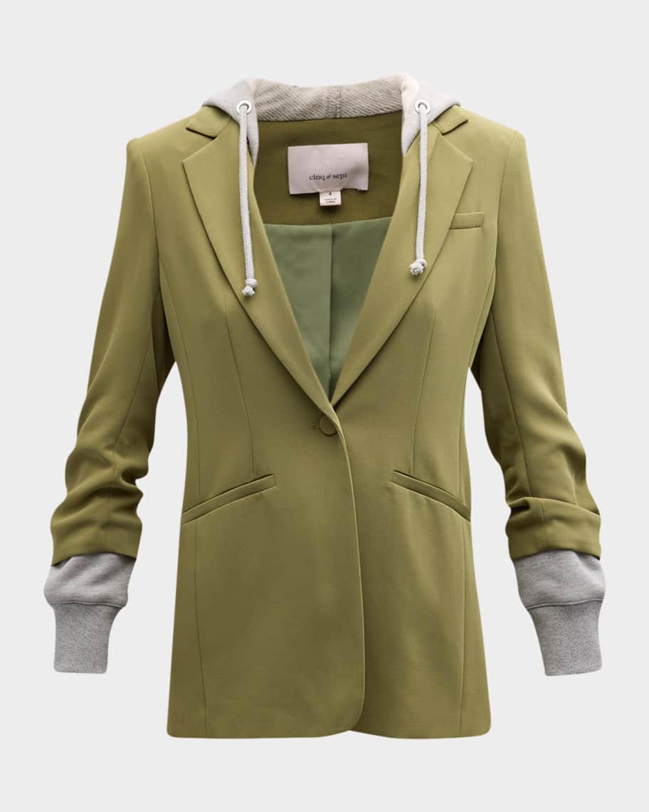 Image 1 of 6: Hooded Khloe Jacket