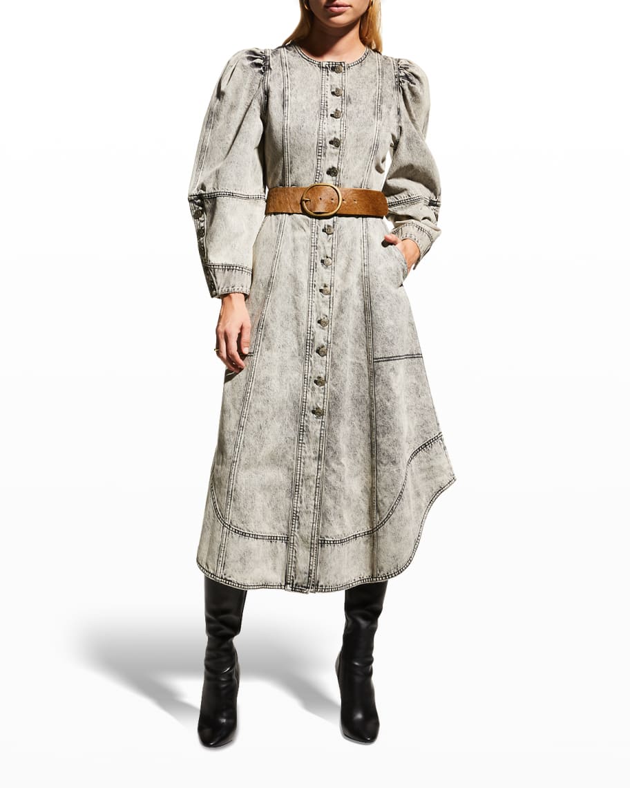 Ulla johnson denim dress sales