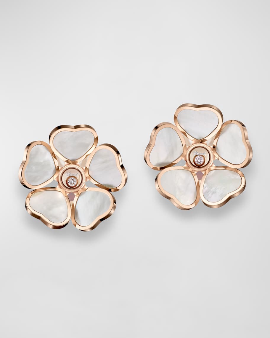 Louis Vuitton Fast Flower Stud Earrings - Gold-Tone Metal Stud