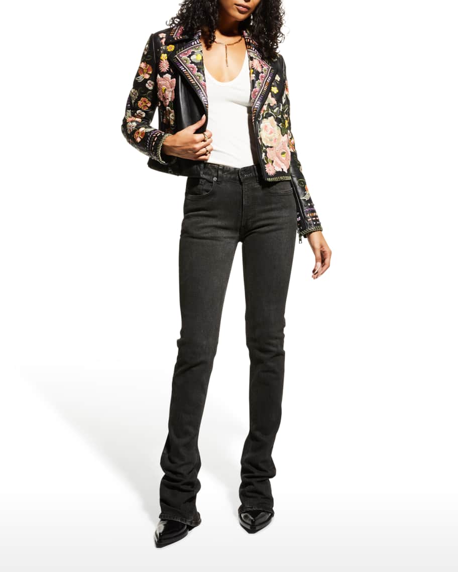 Alice and new arrivals olivia embroidered jacket