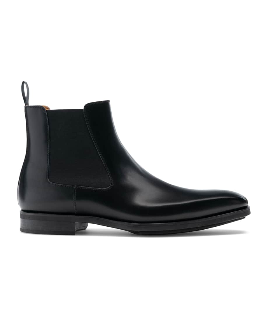 Magnanni Men's Riley Smooth Leather Chelsea Boots | Neiman Marcus