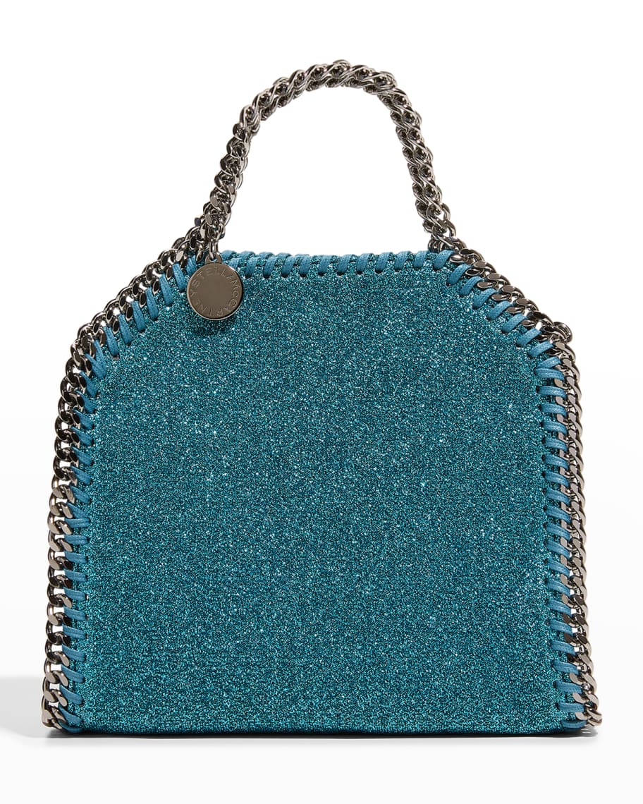 Stella McCartney Falabella Small Chain-trimmed Bag in Green