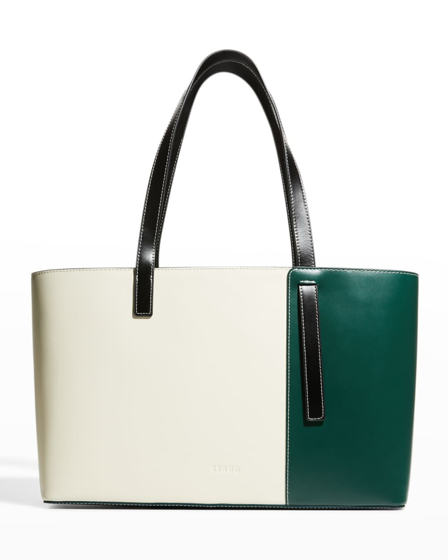 STAUD Shoko Colorblock Tote Bag | Neiman Marcus