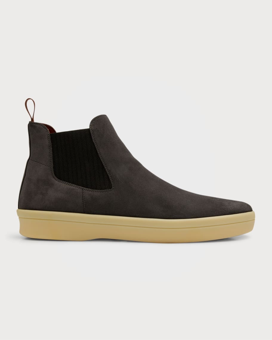 靴 Loro Piana ultimate work Loro Piana Men's Ultimate Walk Suede Chelsea Boots | Neiman Marcus