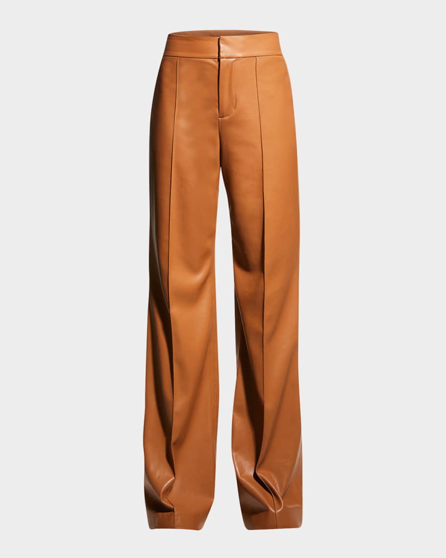 Alice olivia leather pants new arrivals