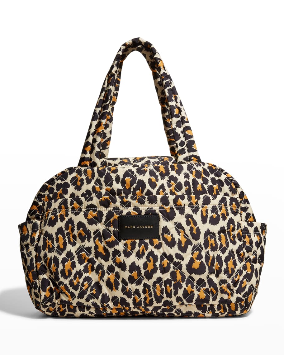 Marc Jacobs Medium Leopard-Print Duffel Weekender Bag | Neiman Marcus
