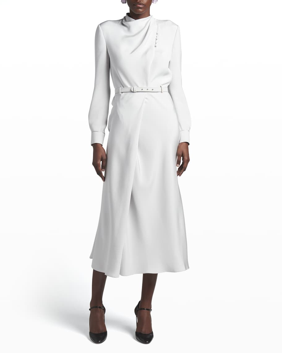 ワンピース GIORGIO ARMANI SILK MIDI DRESS 22173781_52364958_600.jpg