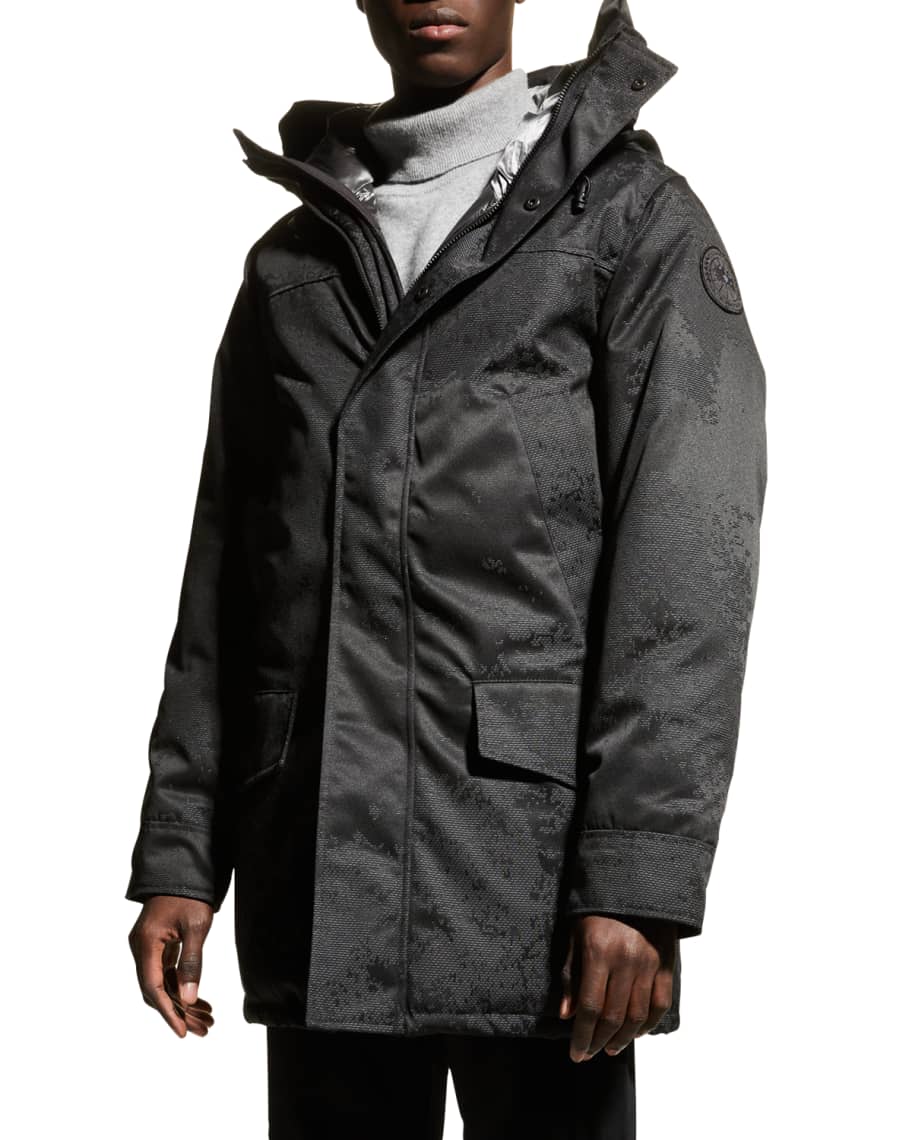Canada goose langford down parka mens sales
