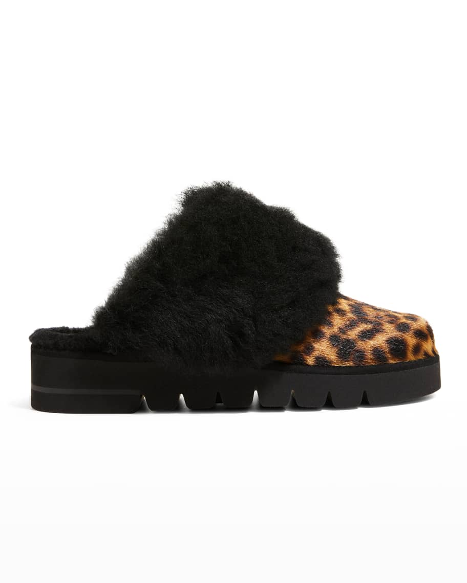Stuart weitzman fur mules store