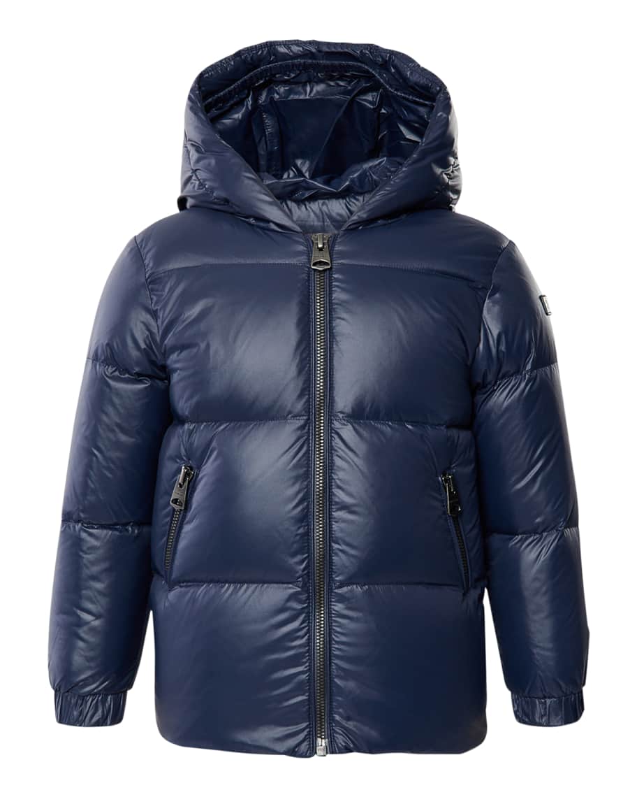 Mackage Boy's Morgan Puffer Coat, Size 6M-24M | Neiman Marcus