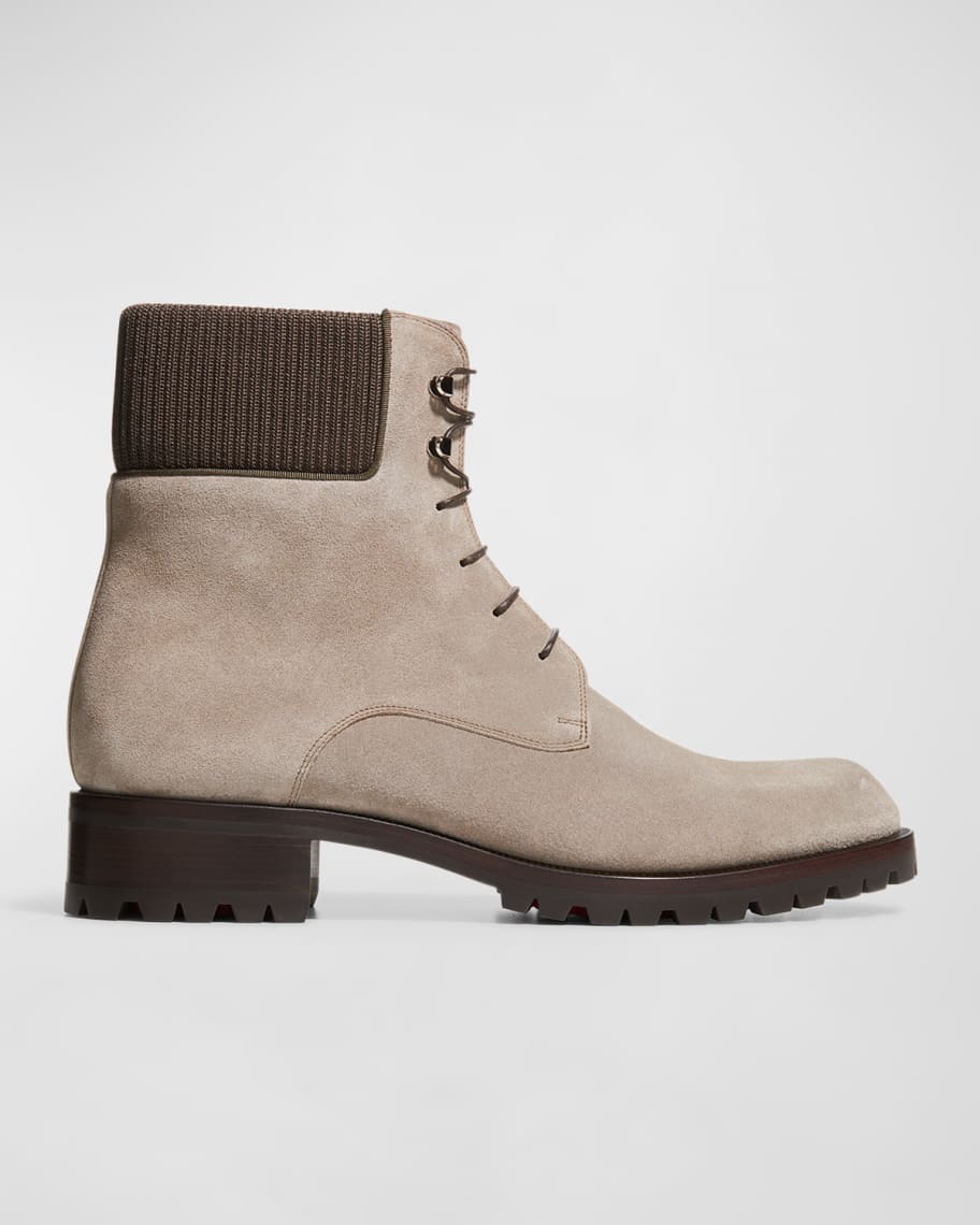 Christian Louboutin Men's Trapman Leather Boots