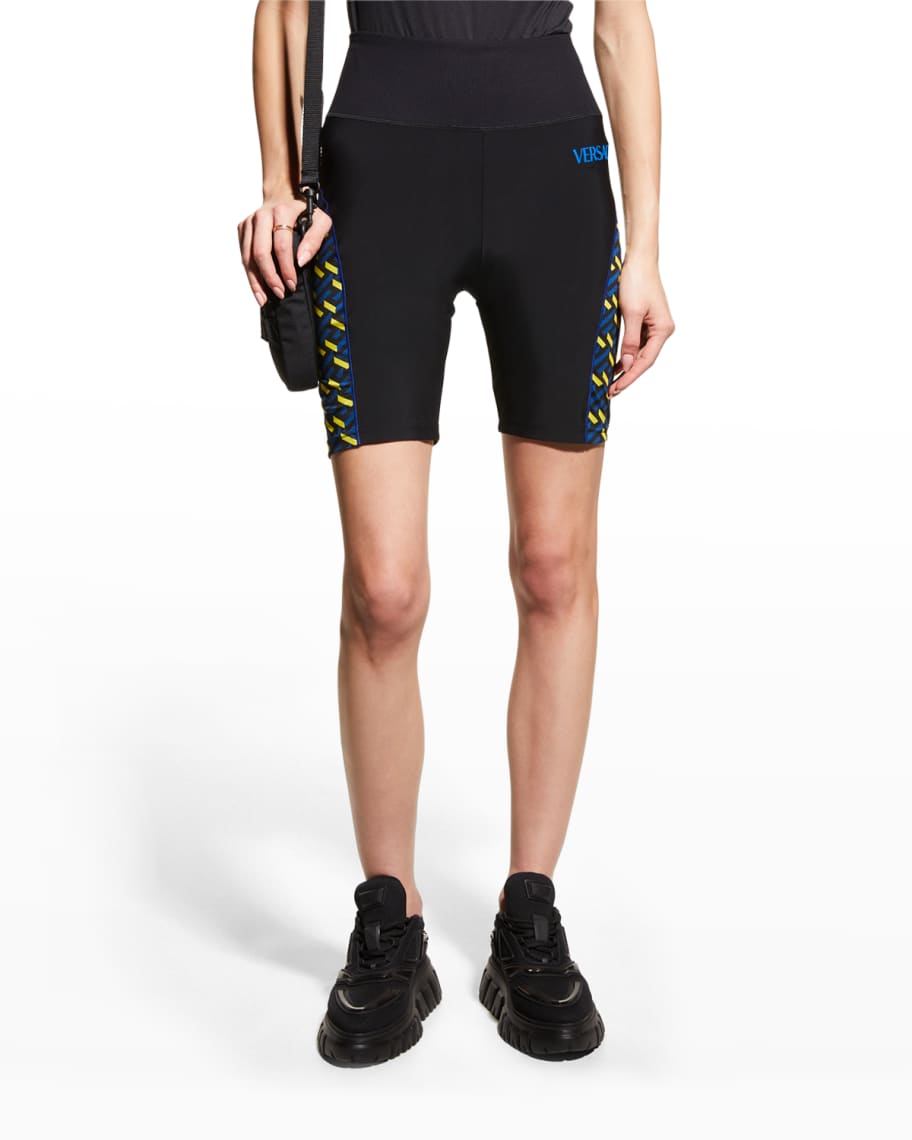 Versace on sale biker shorts
