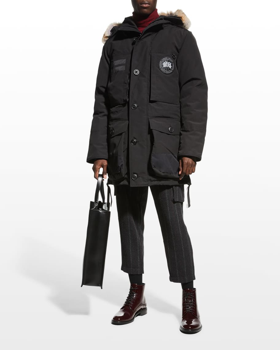 Canada goose macculloch parka black label online