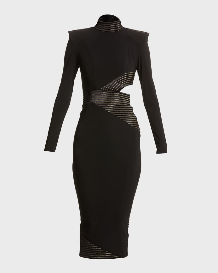 ZHIVAGO Message to Love Midi Cocktail Dress | Neiman Marcus