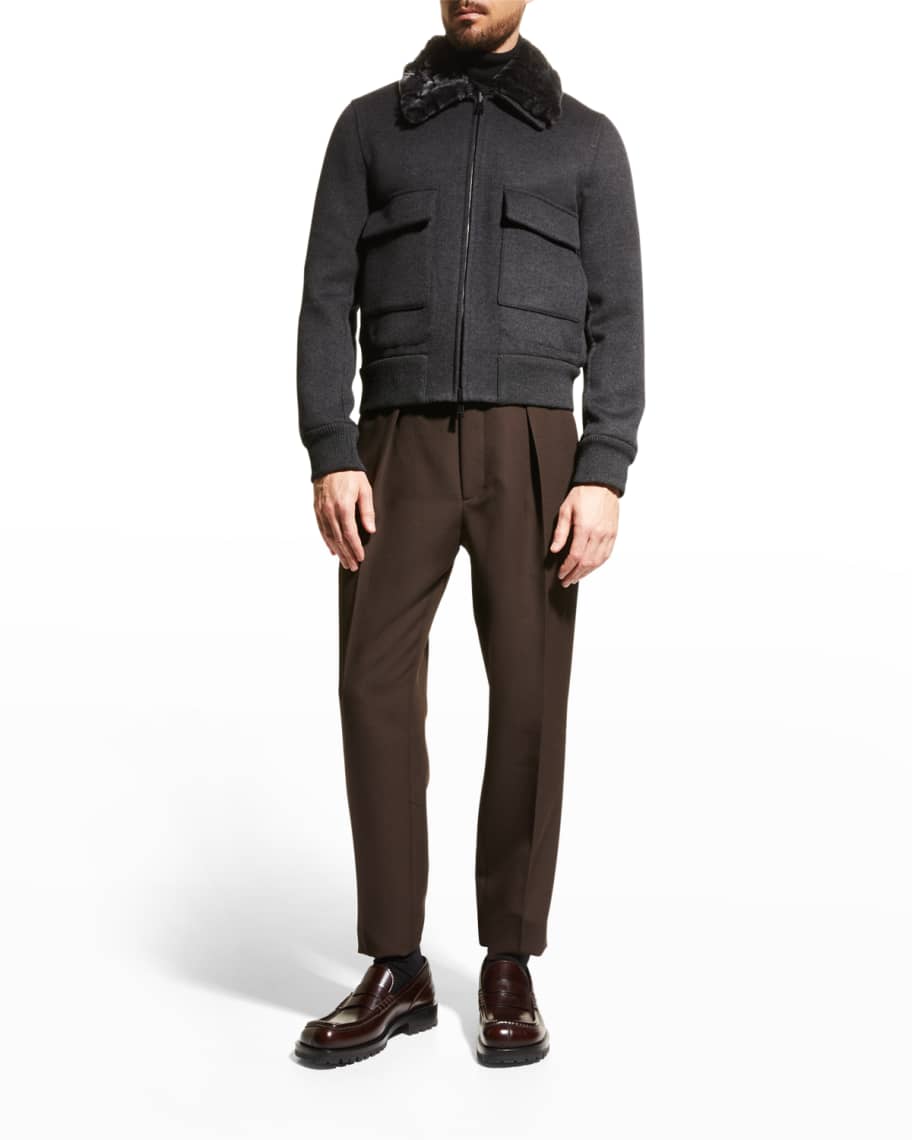 Fendi men's reversible jacket store