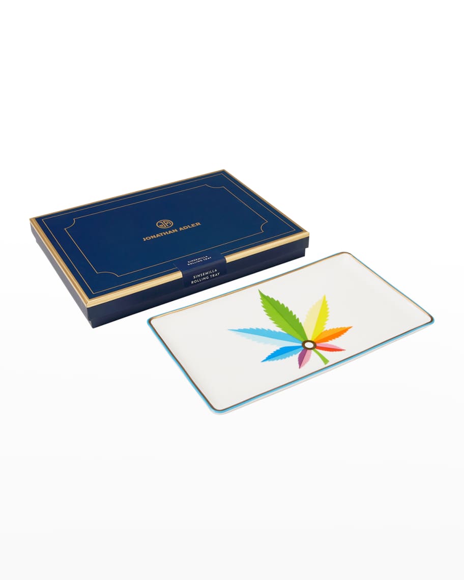 Jonathan Adler Sinsemilla Cigarette-Rolling Tray Multi