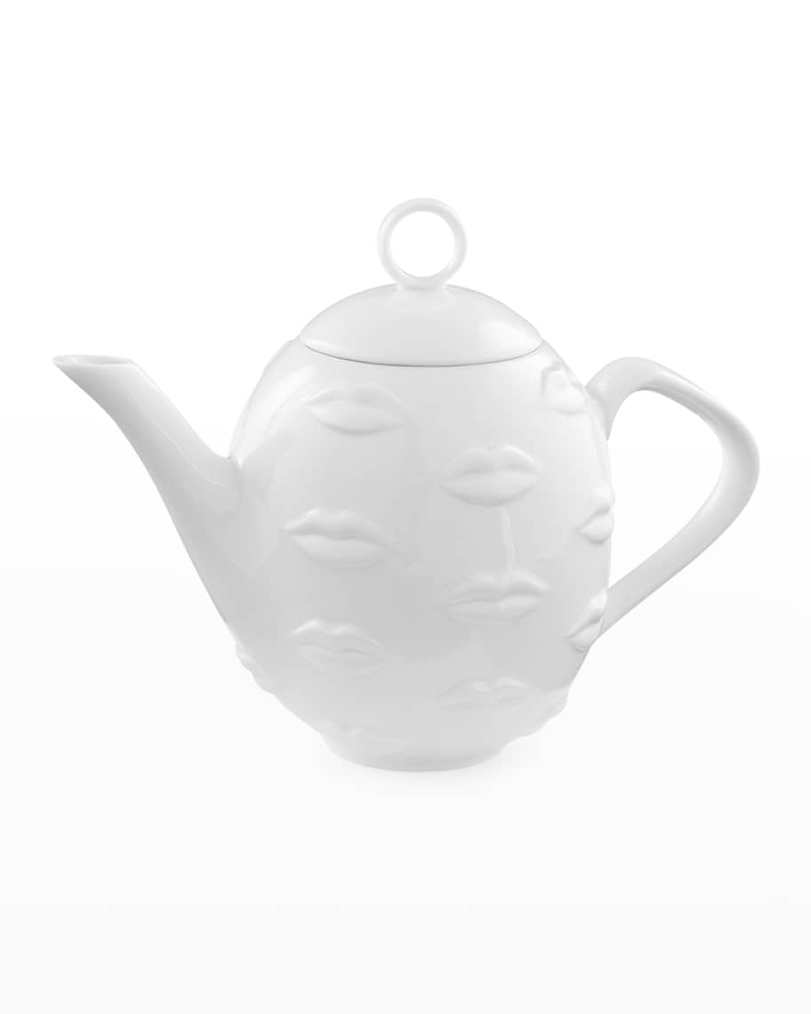 KAWS Ceramic Teapot Black