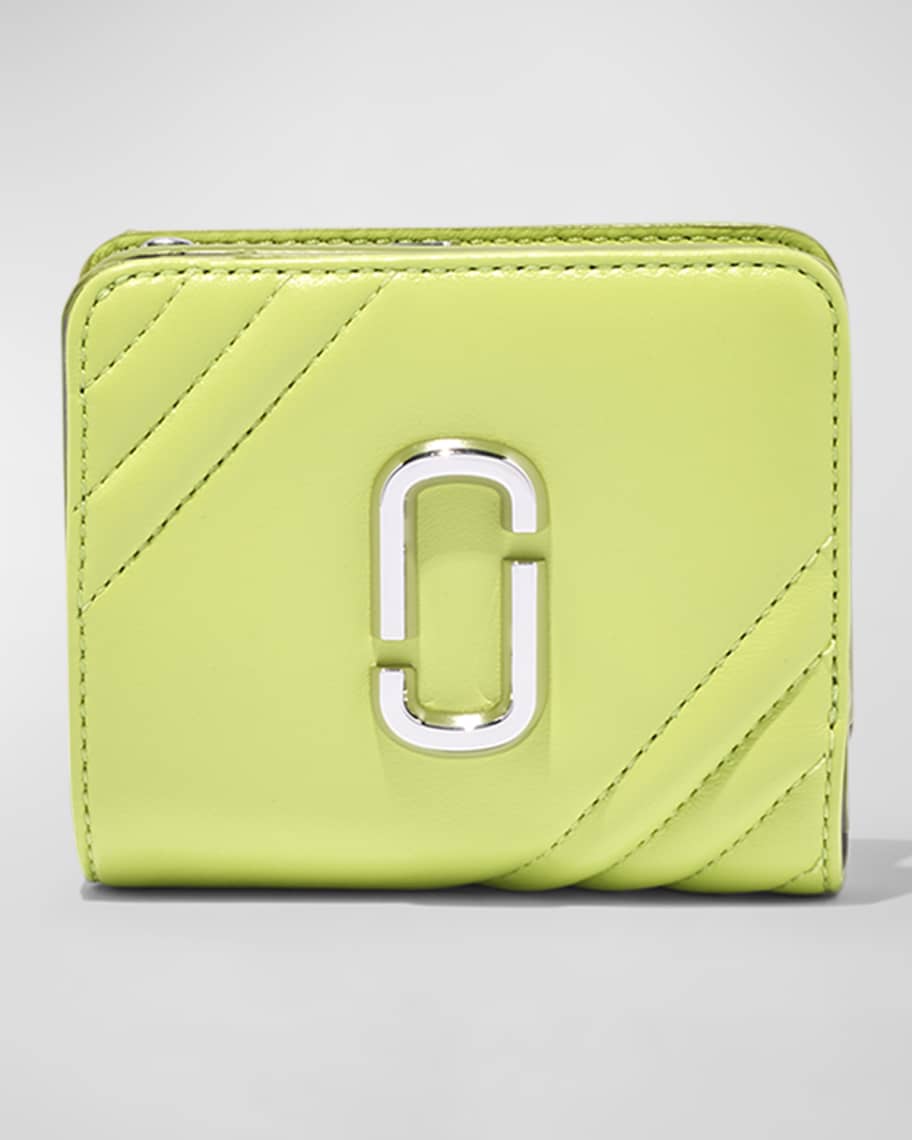 Marc Jacobs Mini Compact Lambskin Wallet | Neiman Marcus
