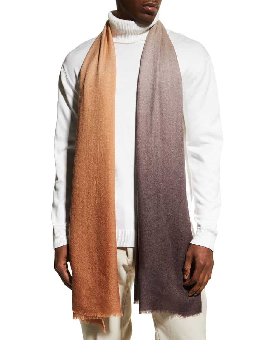 Alonpi Men's Cipro Ombre Scarf | Neiman Marcus