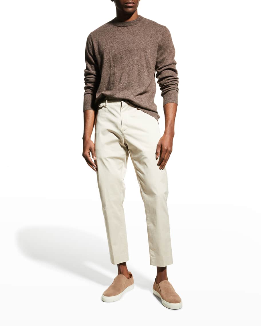 Theory Men's Hilles Cashmere Crew Sweater | Neiman Marcus