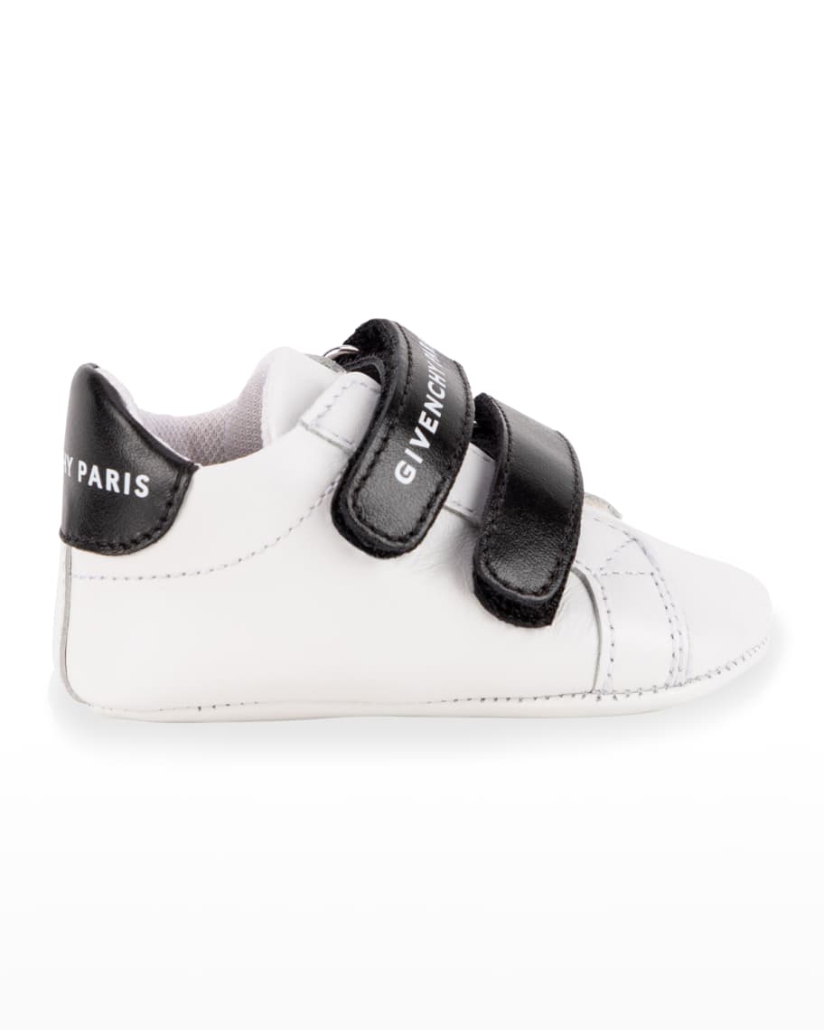 Givenchy Kid's Bicolor Leather LowTop Sneakers, Baby Sizes 3M12M