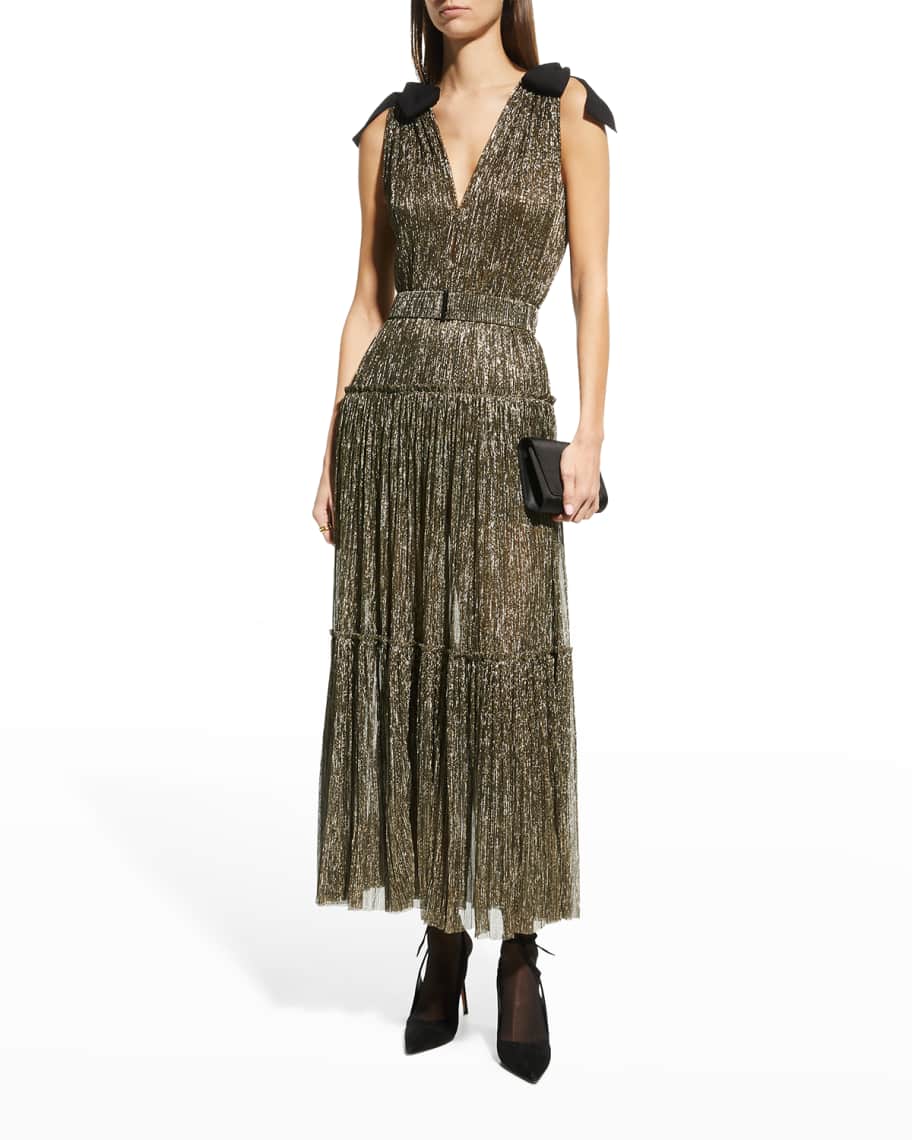 Sabina musayev ray dress in gold sales