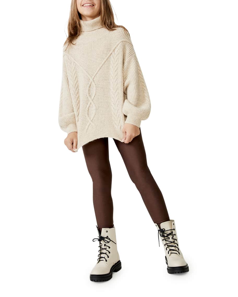Junior turtleneck sweater top