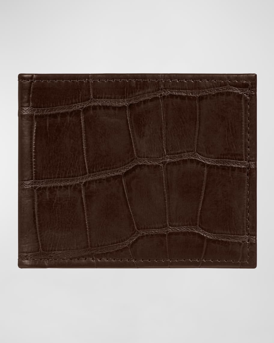 Zippy XL Crocodilien Mat - Men - Small Leather Goods