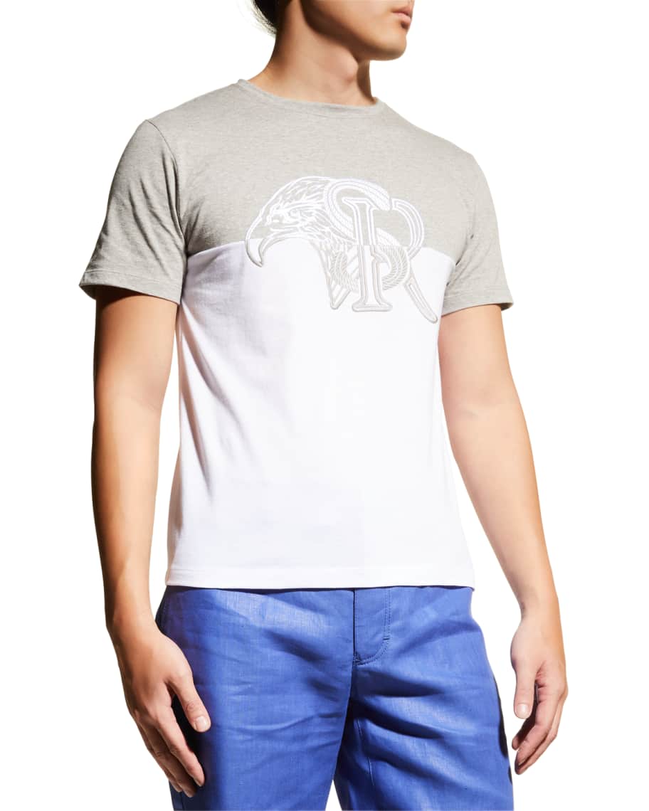 Stefano Ricci Men's SR-Logo T-Shirt | Neiman Marcus