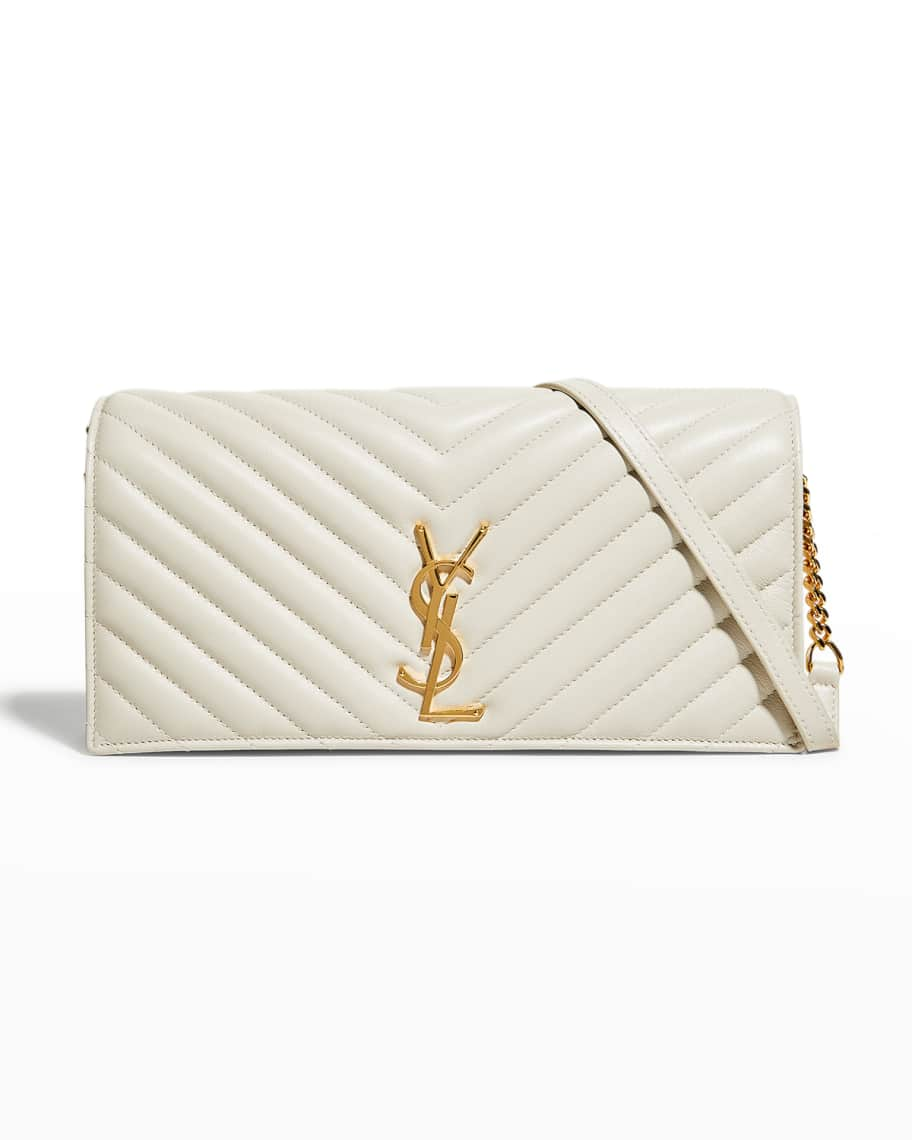 Women YSL Niki Kate Handbag Loulou Chain With OG Box And Dust Bag (White)  (J1398) - KDB Deals