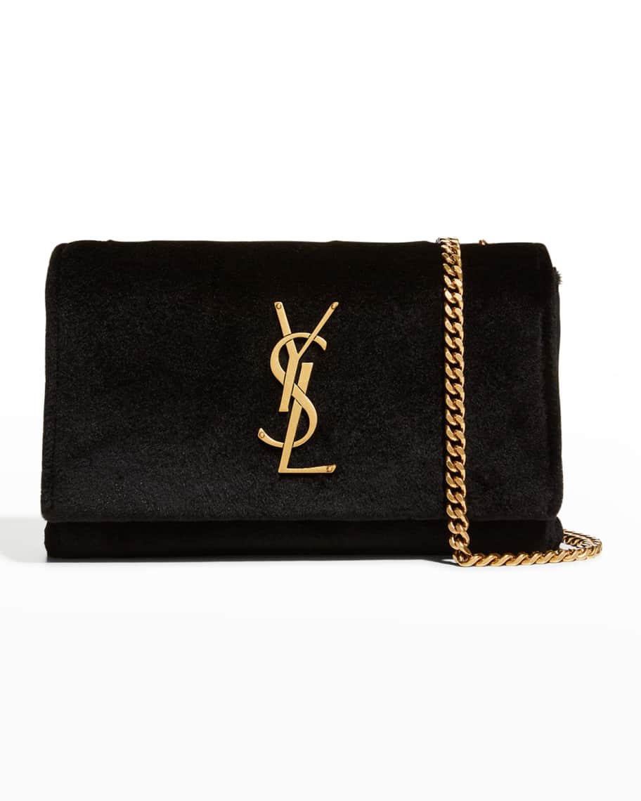 Saint Laurent Kate Small Suede Chain Crossbody Bag Neiman Marcus