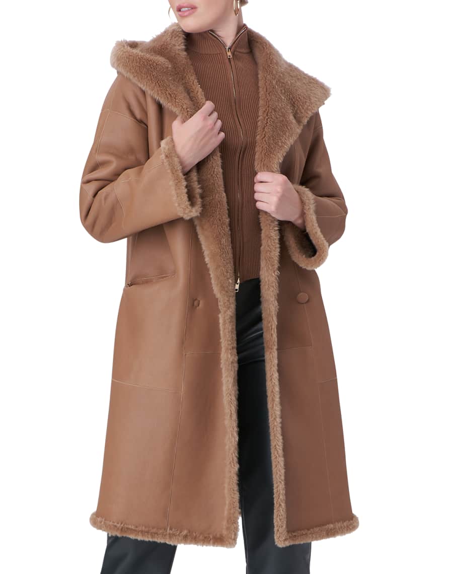 Christia top shearling coats