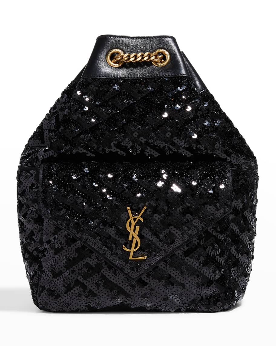 Ysl sequin backpack store