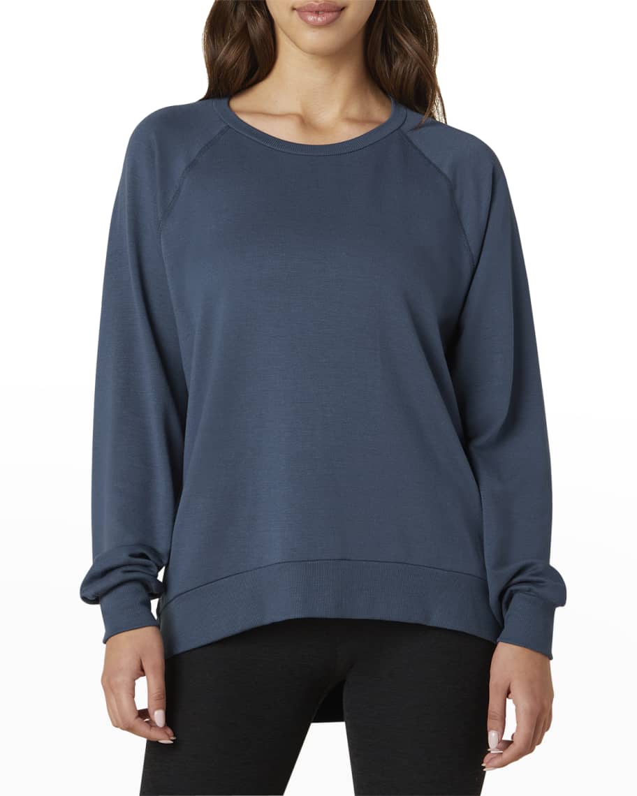 Beyond Yoga Saturday Fleece Oversized Pullover Top Neiman Marcus